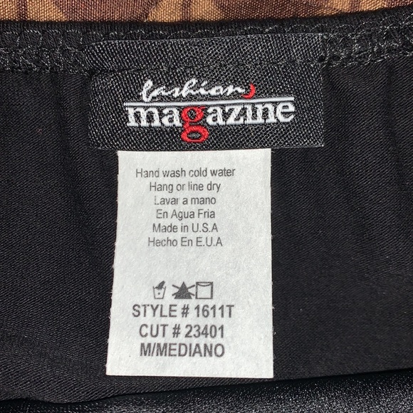 Bandanna Sleeveless Crop Top - Picture 3 of 4